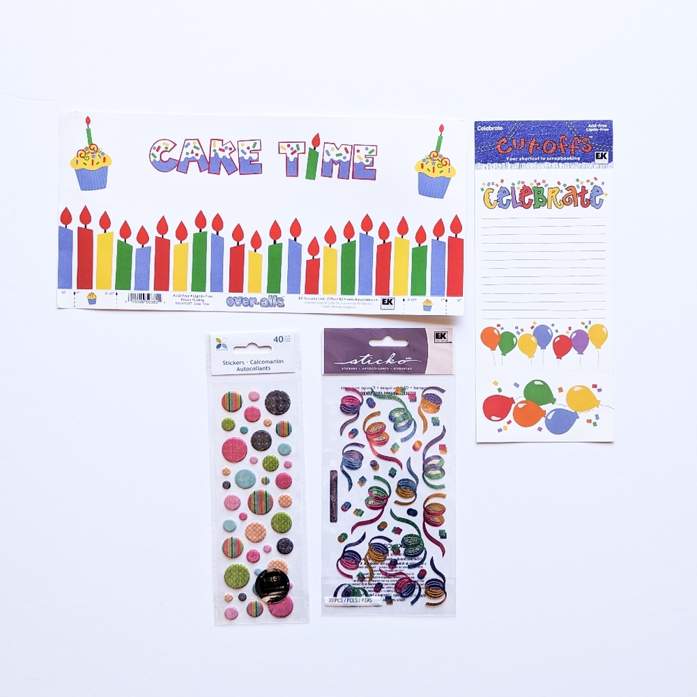 SET Scrapbook & Sticker & Embellishments Pack - Picture 8 of 13